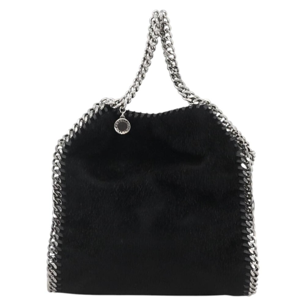 Stella McCartney Falabella Fold Over Faux Fur Mini